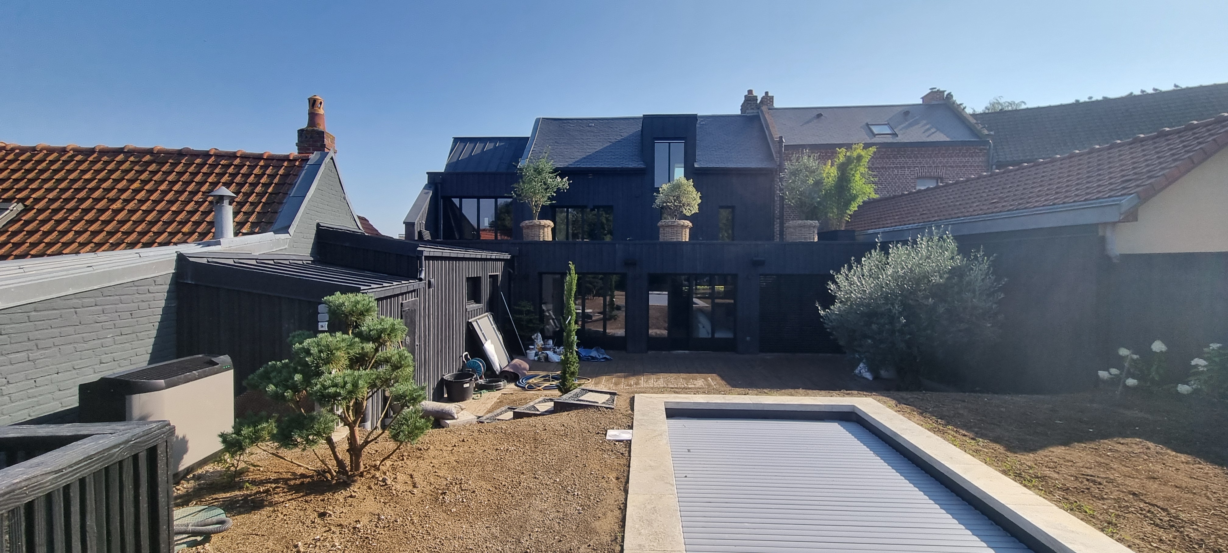 Extension & Renovation Globale A ST FUSCIEN ( Architecte Riachi ) - Defi Habitat - Constructeur de maison en ossature bois